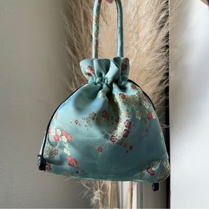 Vintage Extra Small Drawstring Handbag